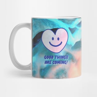 A smiling heart Mug